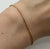 Fine Rope Twist Chain Bracelet  9ct 9k Yellow Gold 7” Inches