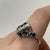 Sapphire & Diamond Twist Statement Dress Ring 9ct 9K White Gold - Size O