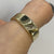 Diamond Signet Band Ring 9ct 9k Yellow Gold - Size Z+1