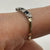 Sapphire & Diamond Wishbone Ring 9ct 9k Yellow Gold - Size P